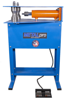 2" Metal Pro #MP9000, Bender, 12 Ton Bend Force, 1/2"-2" Size Range, 90 deg. max Bend Angle, 2 SPM, 3/4 HP