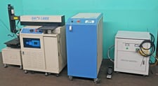 Quality #LTSG-45KVA, Laser Welding System w/Chiller, Water Cooled, 11.81" x 11.81" x 11.81" Table, 300 Watts