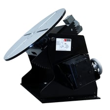 400 lb. Koike Aronson #LD4, Bench Welding Positioner, 20.5" Table, 3/8" ID Spindle thru Hole, 90 deg. Forward