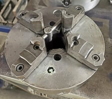 12" Cushman, Top Reversible 4-Jaw Chuck w/Flat Back Mount