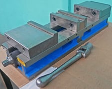 Kurt #HDL6, Manual Double Lock Vise, 6" capacity