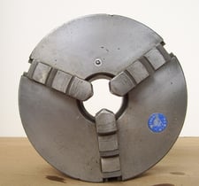 7.5" Strong #K9510, 3-Jaw Scroll Chuck w/D1-5 Spindle, 2.25" Inner Bore diameter, 3.25" Outer Bore diameter