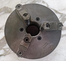 8.25" Union Manufacturing Co., Chuck w/Top Reversible 3-Jaw Lo Spindle Mount