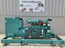 350 KW Cummins, stationary generator set, 277/480 Volts, 3-phase, NTA855 engine, 600 Amp breaker, 500 hours
