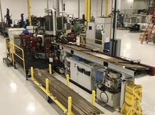 Hydromat #Epic-R/T-HS-12, rotary trunnion transfer machine