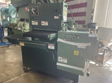 25" Timesavers #125-1MW, Belt Grinder, 25" x 60" belt, variable speed 15-40 FPM, 6" wheel, 10/1 HP, dust