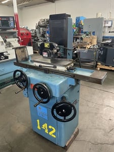 6" x 19" K.O. Lee #SF618, Manual Surface Grinder, 8" wheel, 1 HP, 230 V., 7" x 18" magnetic chuck, automatic