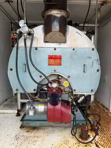 60 HP Williams & Davis, firetube boiler