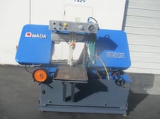 16" x 16" Amada #H-450H, horizontal band saw