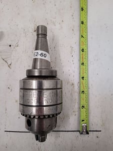 Supreme #24T3, Chuck w/BT30 Holder, #3 Morse Taper, 1/8" - 5/8" capacity