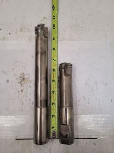 Ingersoll Cutting Tools #TE90APD, End Mill, 10"/6.5" OAL, 3 Flutes, 1.25" diameter Cut, 1.25" diameter Shank