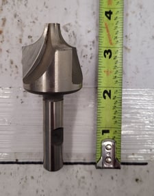 Hertel #79572756, Corner Round End Mill, 1/2" Radius, 1-3/8" Dia, 3 Flutes, High Speed Steel, 1/2" diameter