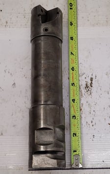 Milling Specialities Milling Specialties #EC-20-TO, Indexable Face Mill w/2" Adapter, 7.25" Base, 9" overall