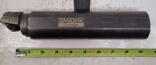Boring Bar w/Adapter, Sandvick Coromant #A570-2C-D32-15-40, 2" Shank, 2" Connection diameter, 14.72"