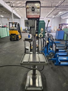 20" Powermatic #1200, Drill Press w/Power Down Feed, Variable Speed, 2.75" diameter Quill, 6.25" Spindle