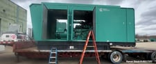 600 kW Cummins #DQCA, Diesel Generator, 1220 HP #QSK23-G7 NR2 engine, Tier 2, UL142 Fuel Tank, sound