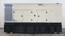 400 kW Kohler #400REOZJB, Diesel Generator, Tier 3, 617 HP #6135HFG84A engine, Decision-Maker 550 ctrl, sound