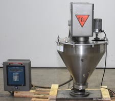 All-Fill #B-300, Auger Filler, 120 RPM, 50 lbs. max, 22" diameter x 21-1/2" H, 1.5 HP, 1140 RPM, Cerebus II