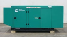 100 kW Cummins #C100N6, Natural Gas/Propane Generator, 162 HP #QSJ5.9G-G3 engine, UL2200, sound attenuated