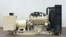 1000 KW Kohler #1000ROZM, diesel generator set, 277/480 Volts, 503 hours, 1448 HP @ 1800 RPM, Mitsubishi