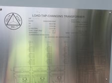 30000/40000/50000 kVA, 69000 Delta Primary, 12470 Wye Secondary, Delta Star, LTC Substation