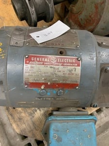 1 KW 1750 RPM General Electric, Frame CD187A, DPFG, 50 VA, 100/200 VF