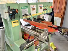 46 Spindle, Conquest #2-46, Double-Row Line Borer, (2) Rows of 23 Spindles, 2.375" Drilling depth, 120" Back