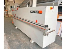Holz-Her #1310-1-Sprint, Edgebander w/Fixed 30 deg. Angle Processing, 5/16" Edge thickness, 3-5 mins. Heat-Up