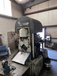 Ficep #A-152, Angle Line, 6" x 6" x 5/8" Angle Size, 30" L Stock, 1-3/16" Hole, 2002