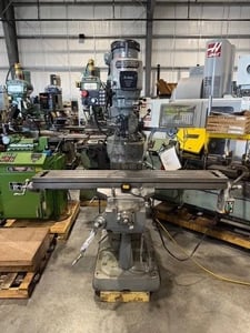 Bridgeport #Series-I, miller, 9" x60" tbl., 44" X, 12" Y, 16" Z, 60-4200 RPM, R8, Tas Iron electronic