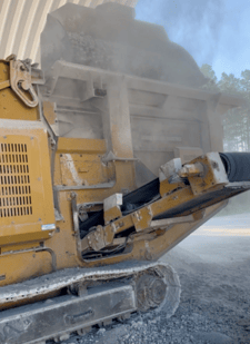 Screen Machine Industries #4043T, mobile impact crusher system