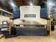 143 Ton, Pullmax Ursviken #Optiflex-130x82-3.1, 8-Axis CNC hydraulic press brake, 11.5'OA, 122" between