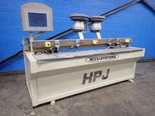 Accu-Systems #HPJ, CNC Bore & Dowel Machine, 102" capacity, 220 V.