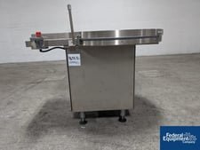 36" Newman #RTU, Rotary Accumulation Table, 110 V., 2003