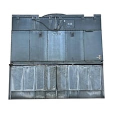 885 Ton, Frick #IDC-3540-4-Q, Evaporative Condenser, 627.65 Ton Ammonia, 143820 CFM, 27.35 cu.ft. Coil, 300