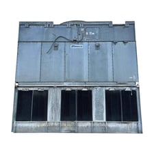 885 Ton, Frick #IDC-3540-4-Q, Evaporative Condenser, 627.65 Ton Ammonia, 143820 CFM, 27.35 cu.ft. Coil, 300