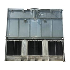 885 Ton, Frick #IDC-3540-4-Q, Evaporative Condenser, 627.65 Ton Ammonia, 143820 CFM, 27.35 cu.ft. Coil, 300