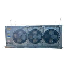 3 Fans, Krack #DTX3S-750-DXA-LH, Ammonia Evaporator Coil, 6 TR, Low Temperature, Wet or Frosted Coil, 13800