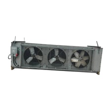 3 Fans, Imeco #FO324-63, Ammonia Evaporator Coil, 6.7 TR, Low Temperature, Wet Coil, 15000 CFM, 3.2 cu.ft.