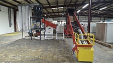 Weima, Shredding/Grinding Line, 24" width x 265" L / 18" width x 184" L Conveyors, 31.5" width x 10" diameter