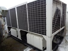 103 Ton, Hitachi #RCUG-150AHYZ1, air cooled chiller, R407c refrigerant, 363 KW, 2011