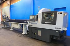 Tsugami #S206, CNC swiss lathe, .75" capacity, Fanuc 31iTB, Edge Technologies barfeed, 2011