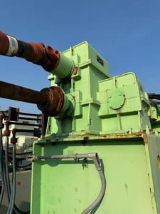 15 HP @ 1150 Input RPM, Horsburgh & Scott, 121.00 :1 Ratio, Q SN#T-2877, 1.5 service factor