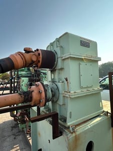 15 HP @ 1150/1750 Input RPM, Horsburgh & Scott, 121.00 :1 Ratio, Q SN#T-2873, 1.5 service factor