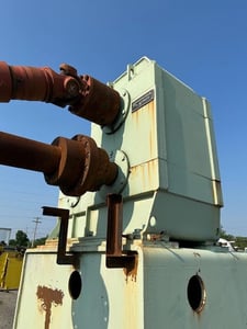 25 HP @ 1150/1750 Input RPM, Horsburgh & Scott, 120.23/1.0 Ratio, SN#T-2871, 1.68 service factor
