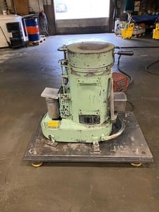 New Holland Ltd #K-23, spin dryer, 12" x 12" basket, 75 lb. max load, 1 HP