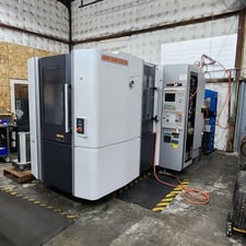 Mori Seiki #NHX-4000, CNC horizontal machining center, 22" X, 22" Y, 26" Z, 12000 RPM, 40 automatic tool