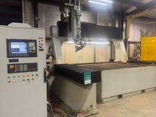 Flow, 5-Axis CNC waterjet, 72" x 96" x 24", high pressure, low hours, 2005