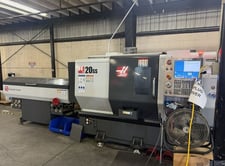 Haas #ST-20SS, CNC lathe, 31.7" swing, 8" chuck, 2" bar, live tooling, bar feed, 30 HP, 2016