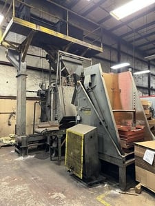 14 cu.ft. DeLong #Super-14 Wheelabrator Tumblast - Rubber belt